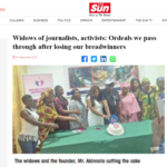 A Sun Nigeria publication on the Richard Akinnola Foundation's good works.